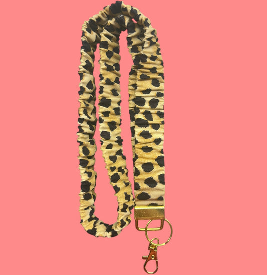 Leopard Lanyard
