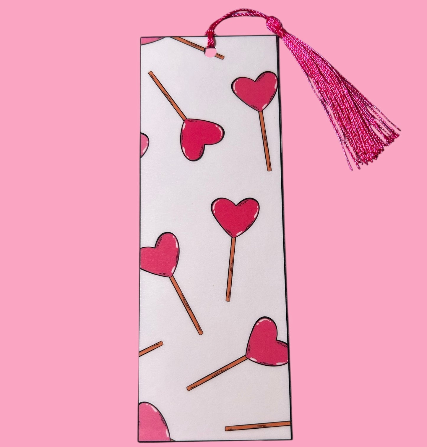 Lollipop Heart Bookmark